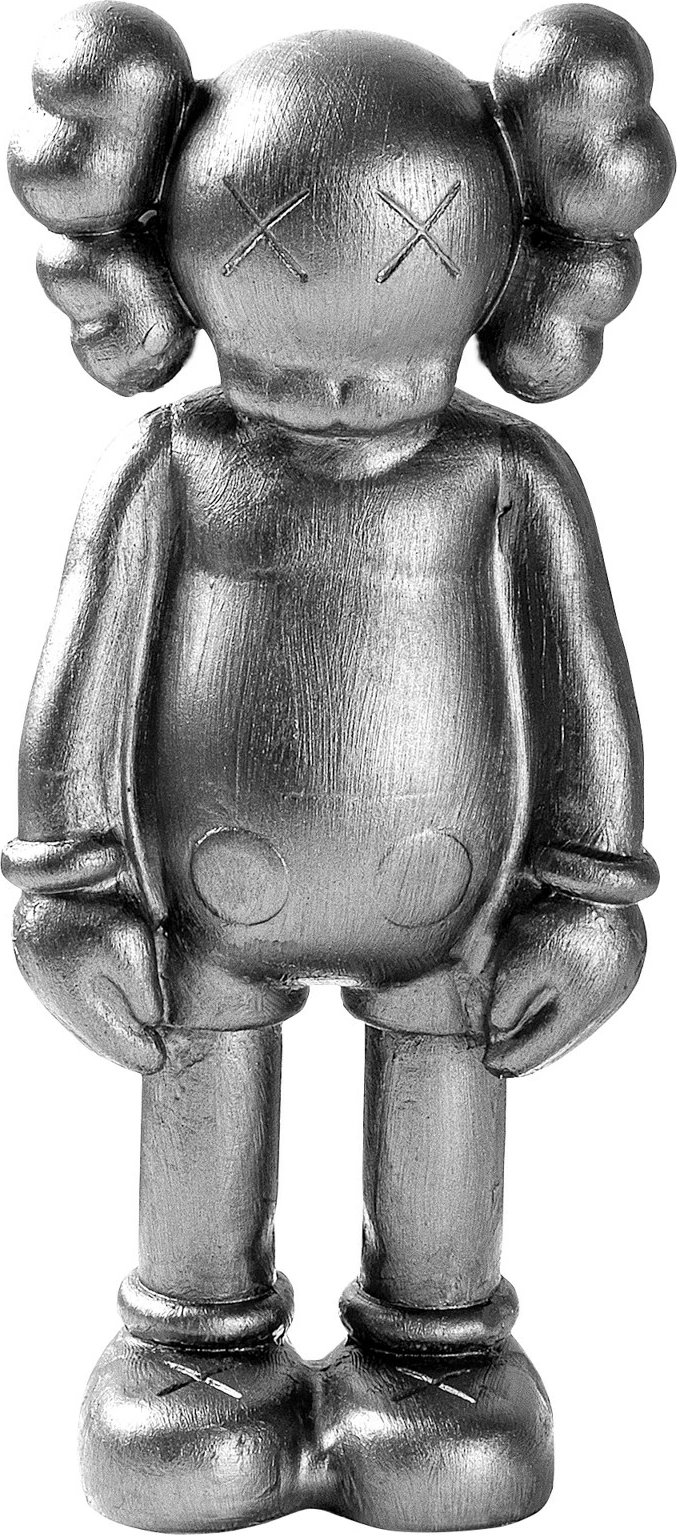 Objekt dekorativ Aberto Design, Yak-051-B, ngjyrë argjendi