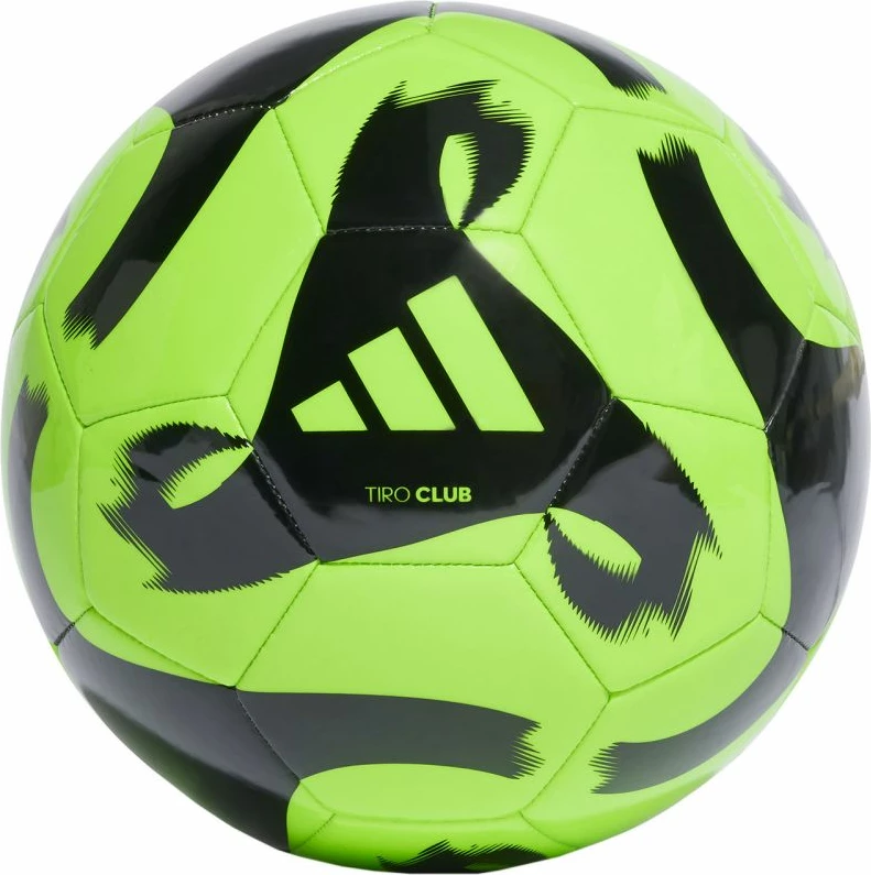 Top futbolli adidas për meshkuj dhe femra, ngjyrë e zezë dhe e gjelbër [Madhësia: 4]