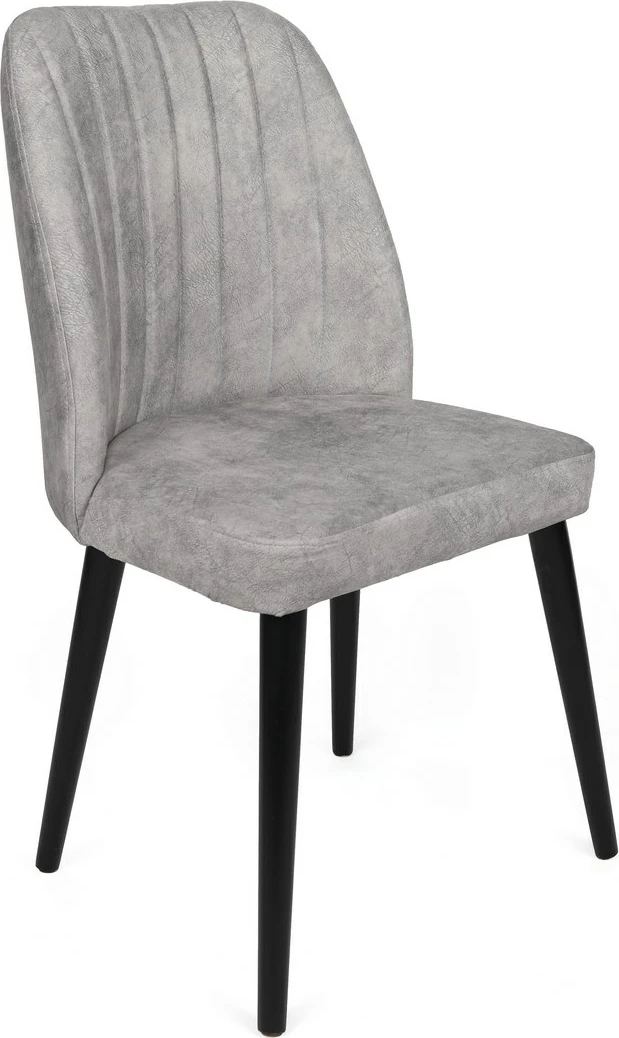 Set karrigesh (2 copë), Skye Decor, Alfa-438 V2, gri dhe e zezë
