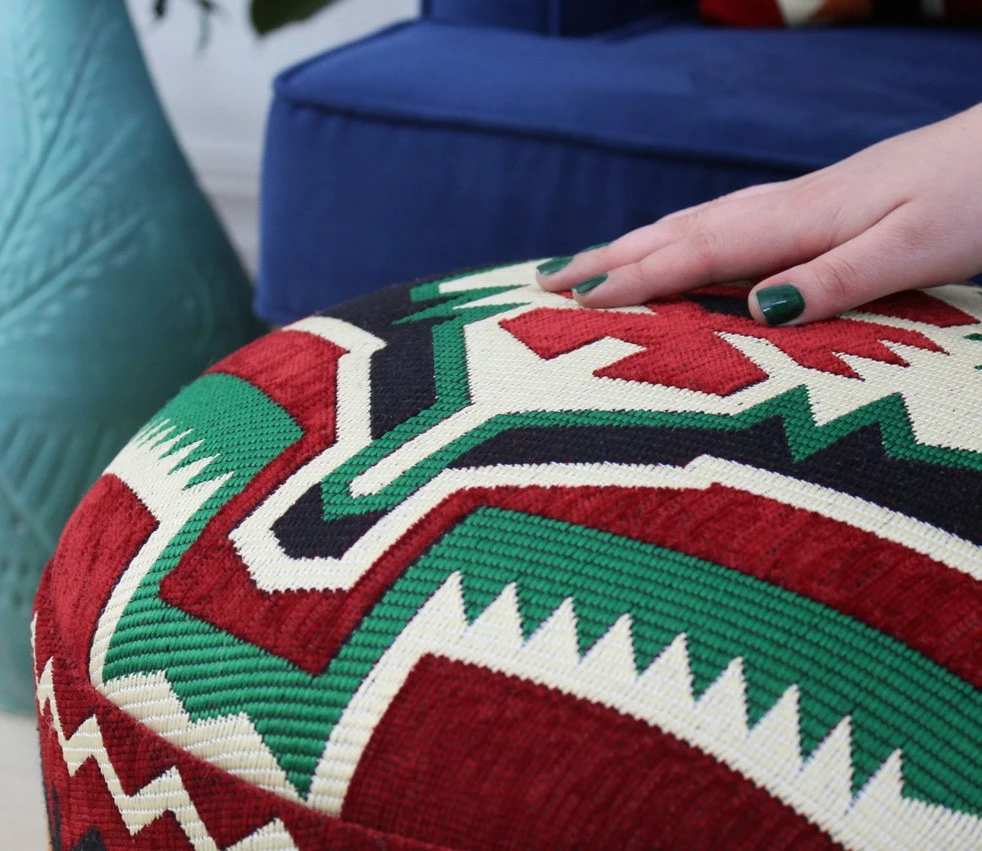 Puf Atelier del Sofa, Melik v3, shumëngjyrësh