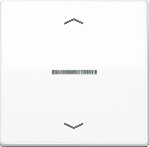 Buton smart Jung BTAS17101PWW, montim në mur, me LED, 30 m, i bardhë
