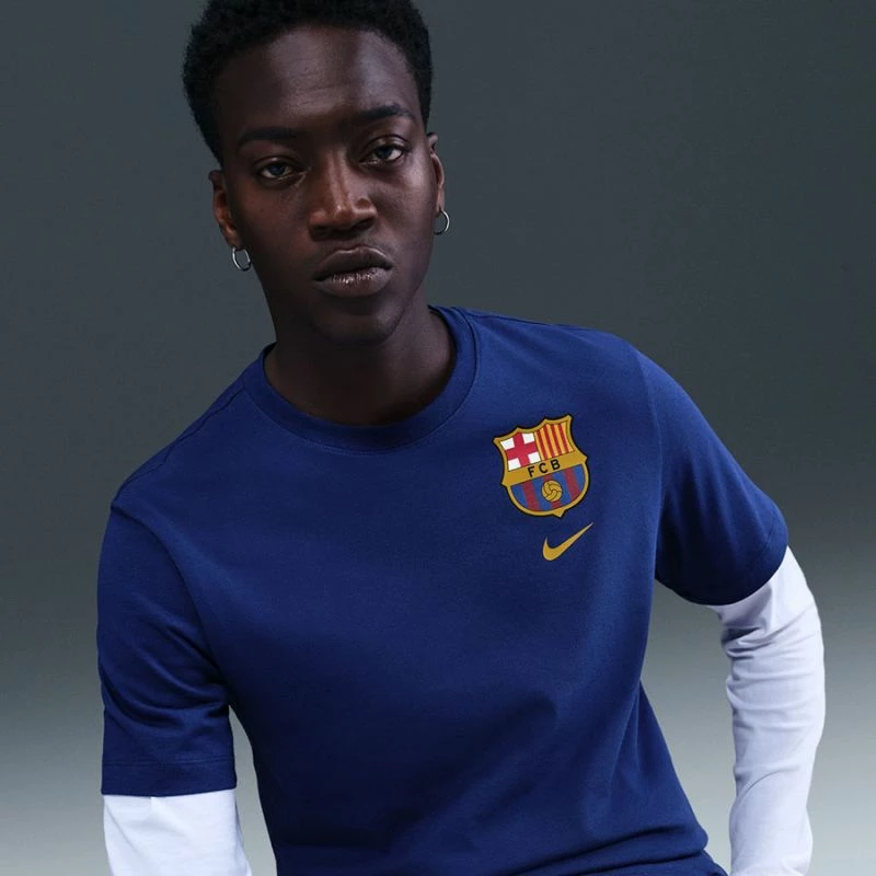 Maicë për meshkuj Nike FC Barcelona, kaltër [Madhësia: XXL]