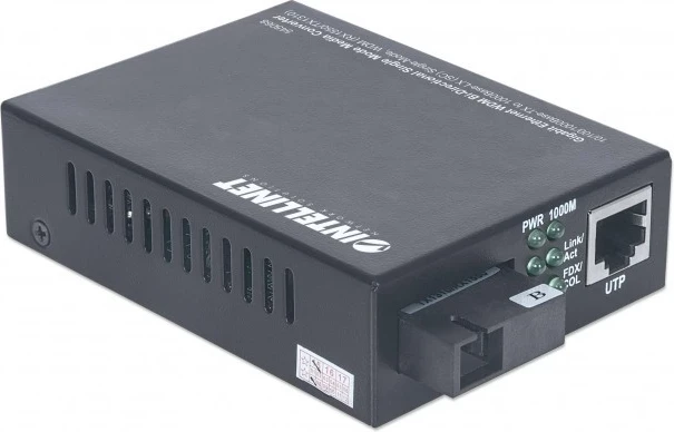 Konvertues Intellinet, Media Gigabit RJ45 në SC WDM