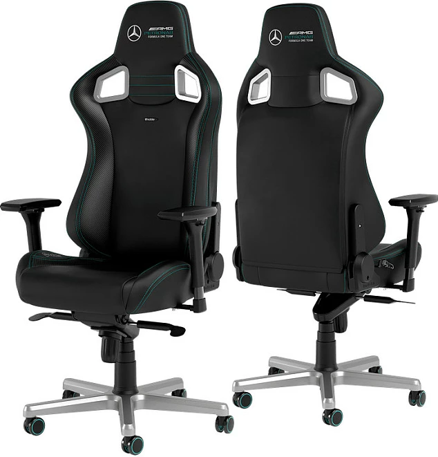 Karrige gaming Noblechairs EPIC Mercedes-AMG Petronas Edition, e zezë