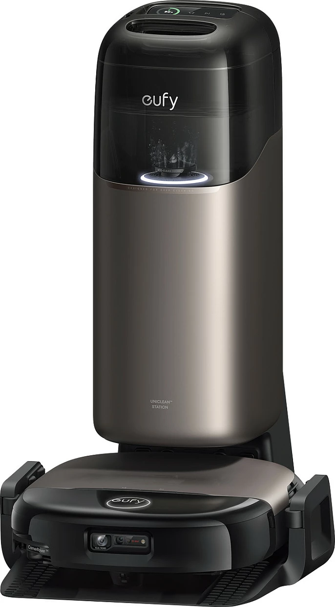 Robot fshesë EUFY Omni S2, me stacion dokimi, gri/zezë