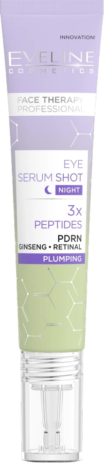 Serum për sy Eveline Cosmetics Eye Serum Shot Rejuvenating Filling Treatment për femra, 20ml