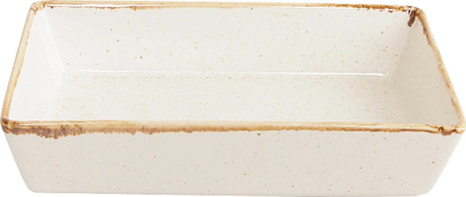 Pjatë mezeje Porland Seasons Sand 160x110 mm 300 ml, porcelan, krem-bezhë, set 6 copë