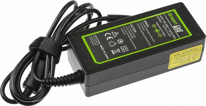 Adapter/karikues laptopi Green Cell PRO 65W 19.5V 3.33A për HP Pavilion 15-B / HP Envy 4/6, i zi