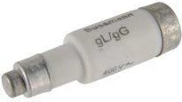 Fusibël Eaton D0/D01 16A gL/gG 400VAC E14 16NZ01, e bardhë