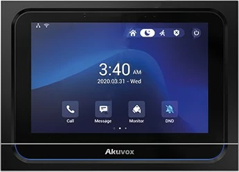 Stacion i brendshëm Akuvox X933S, Touch Screen, Android, ngjyrë e zezë