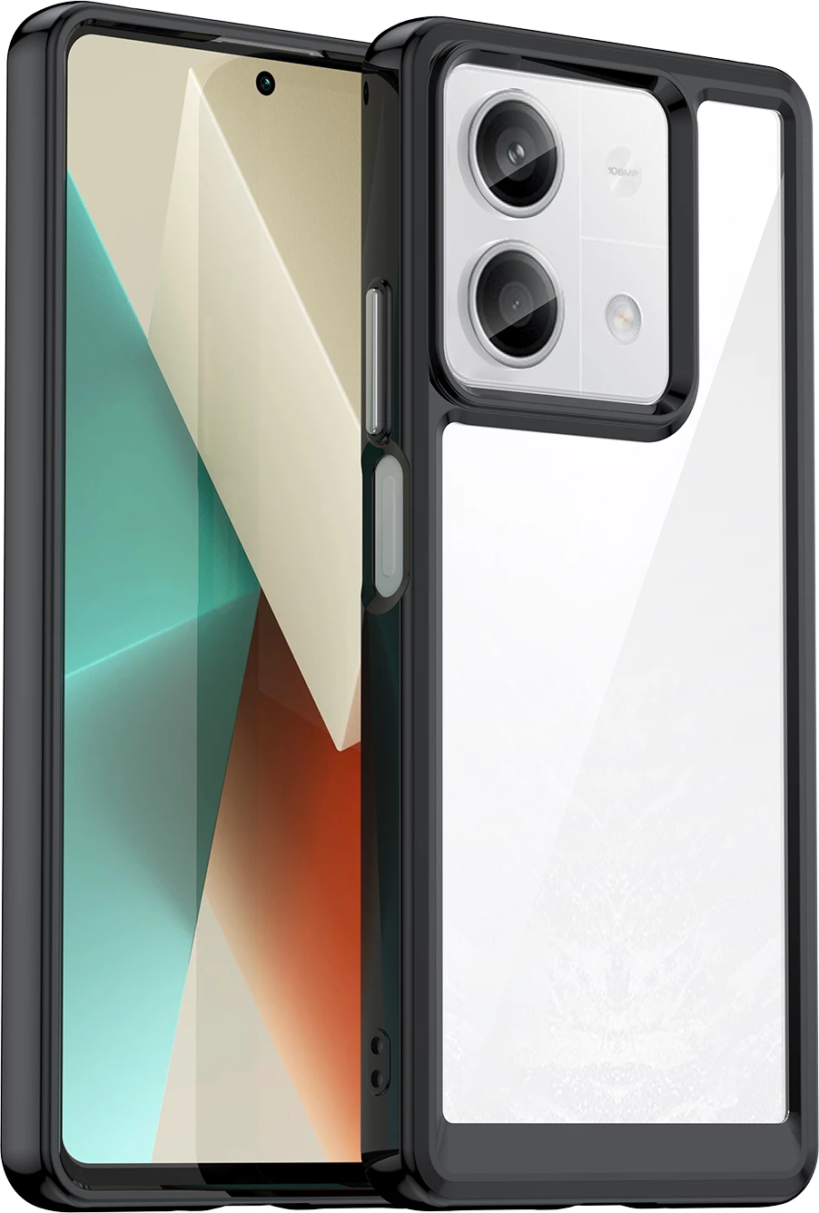 Mbështjellës Hurtel Outer Space për Xiaomi Redmi Note 13 Pro, i zi