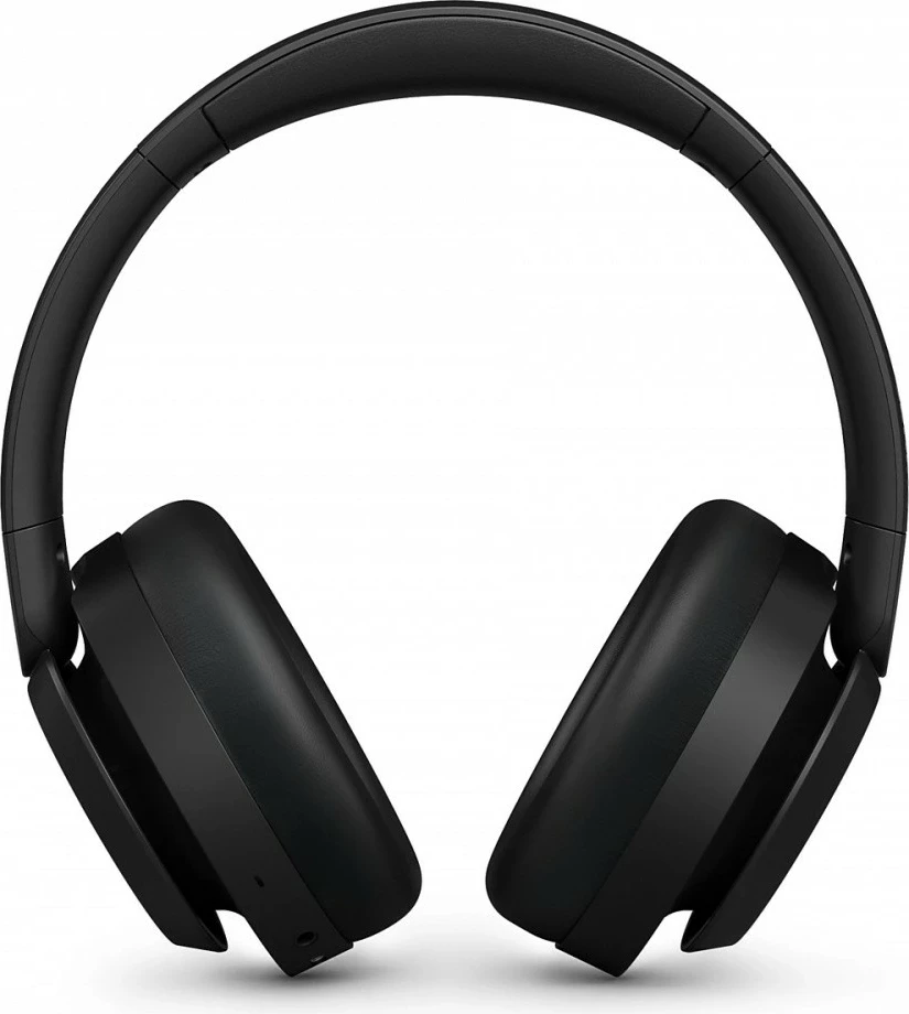 Kufje pa tela, Philips TAH6509BK/00, ANC, Bluetooth 5.3, bateri 70 orë, mikrofon, over-ear, të zeza