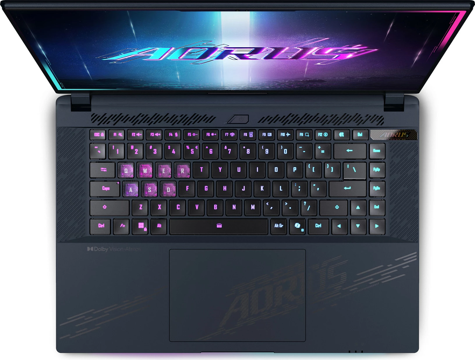 Laptop Gigabyte AORUS MASTER 16 BZHC6DEE65SP, Intel Core Ultra 9, 32GB RAM Memorje, 2TB SSD, GeForce RTX 5090 24GB, 16" OLED 240Hz, Windows 11 Pro, Dark Tide