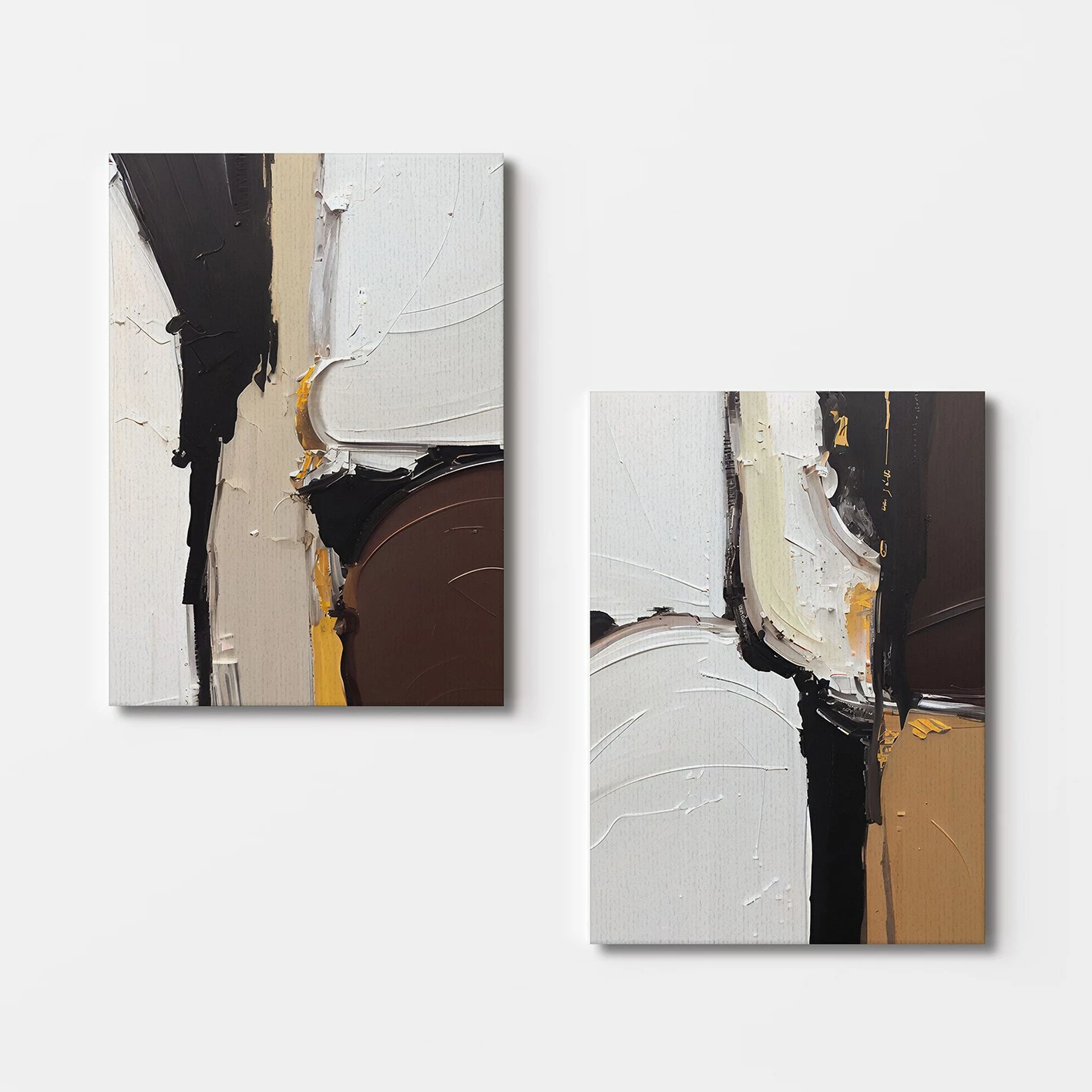 Pikturë dekorative në kanavacë (2 copë), Wallity, 2KNV4349, 70x100 cm