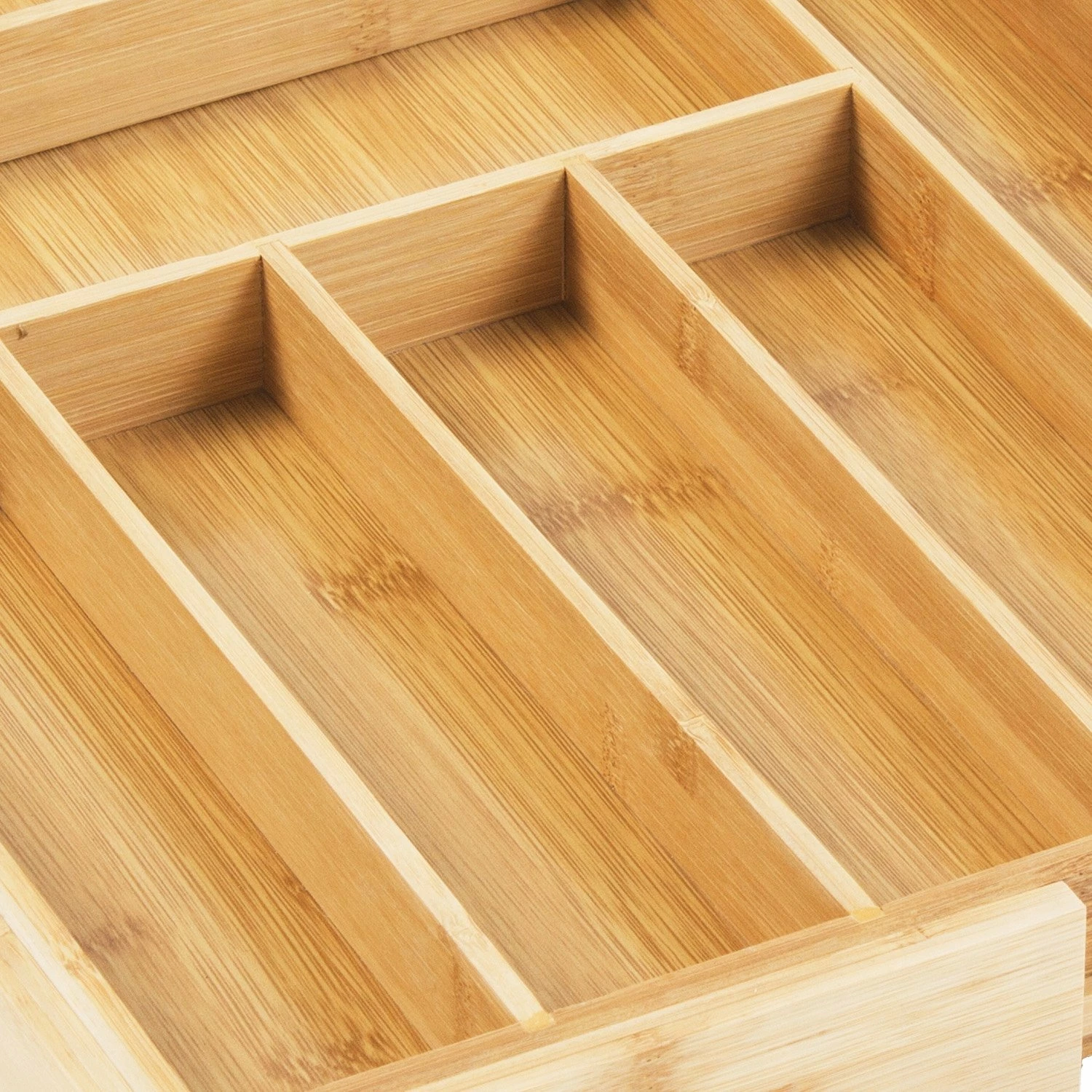 Organizues i zgjerueshëm për takëme bambu GreenBlue GB379 325-500x430x45 mm, kafe