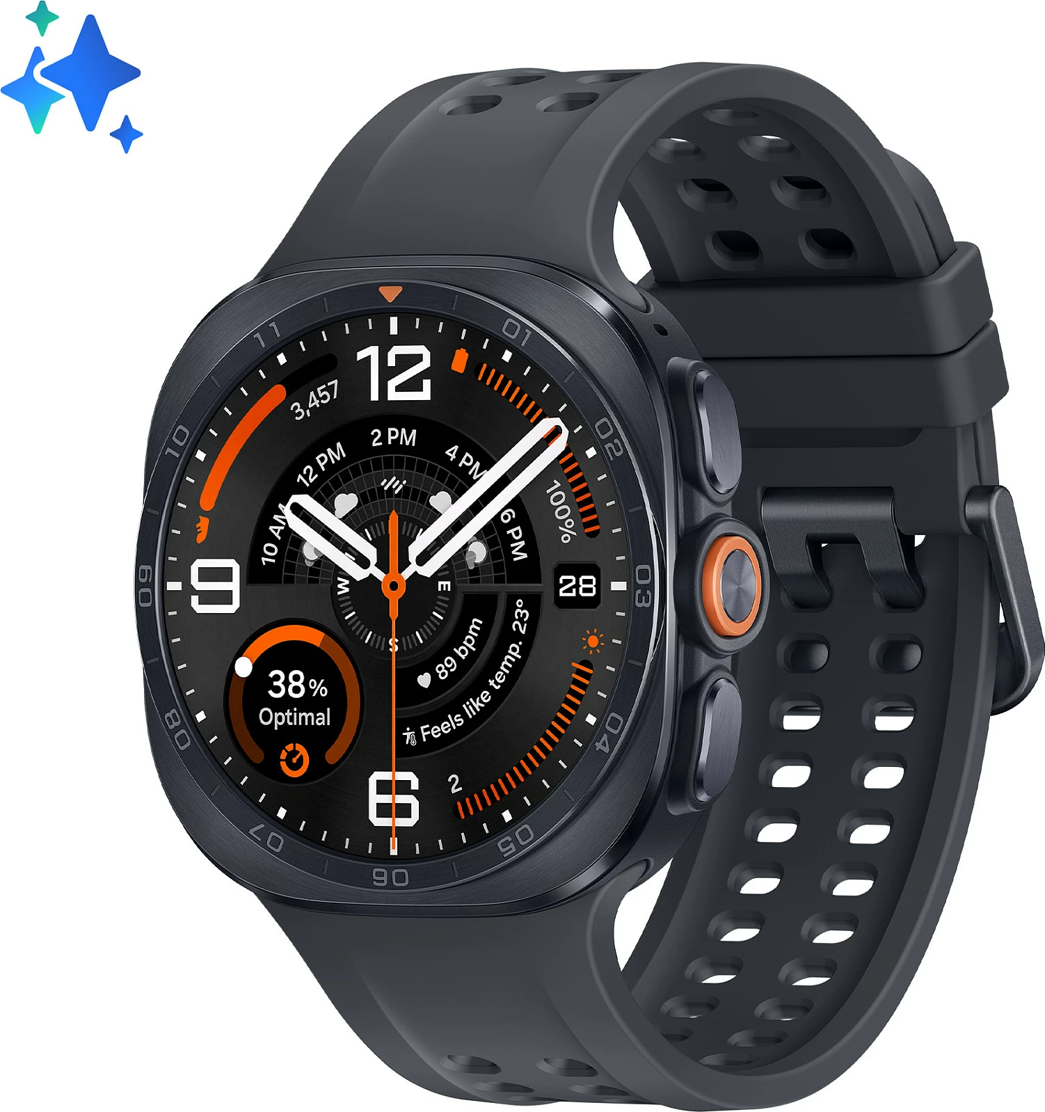 Smartwatch Samsung Galaxy Watch Ultra2 4G EU, ngjyrë gri