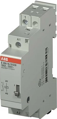 Relé impuls ABB E290-16-10/230, 16A, 1NO, spirale 230VAC/110VDC, gri