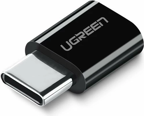 Adapter Ugreen micro USB në USB Type-C, i zi