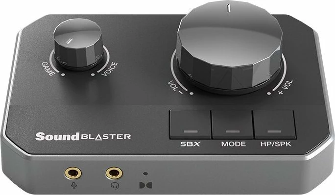 Kartë zëri e jashtme Creative Sound Blaster G8 (70SB190000000) USB-C 32-bit/384 kHz, e zezë