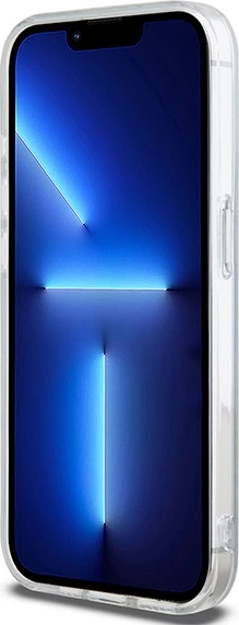 Mbështjellës DKNY IML Mono & Stripe MagSafe për iPhone 15 Pro, Kaltër