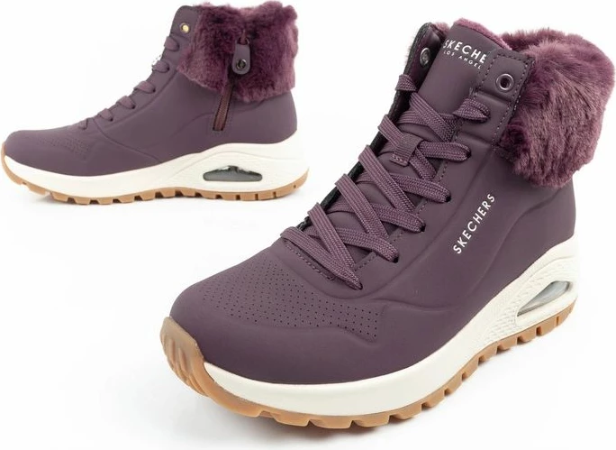 Çizme dimri Skechers për femra, vjollcë [Madhësia: 36.5]