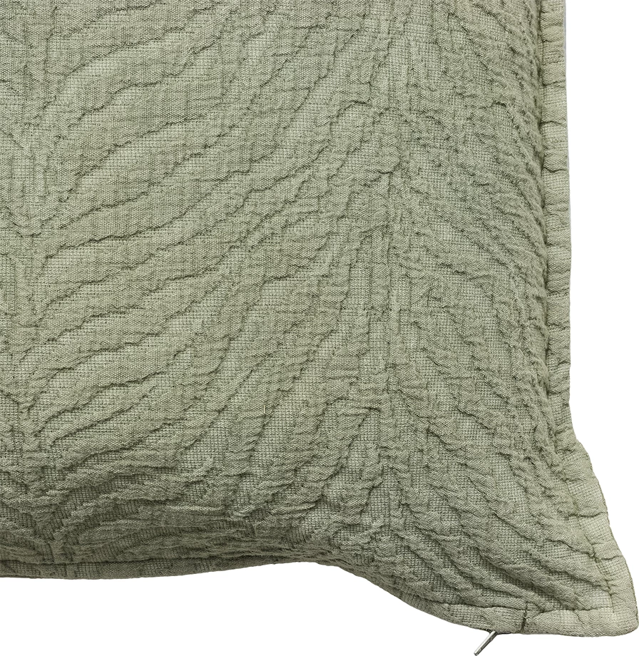 Jastëk dekorativ Quit Mint B, kadife, ngjyrë mente, 50x50cm