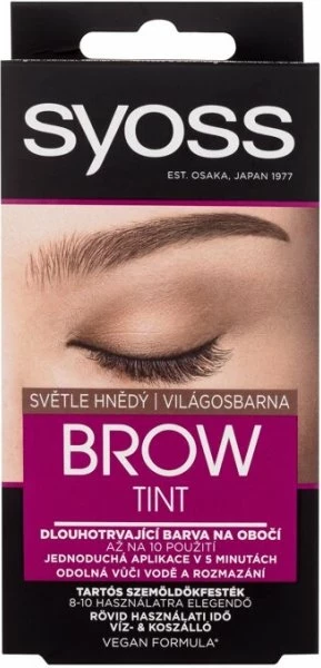 Ngjyrë për vetulla Syoss Light Brown