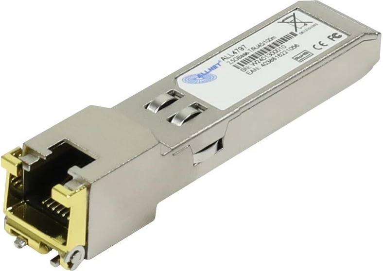 Modul Switch ALLNET ALL4797, SFP, 2.5Gbit, RJ45, metalik