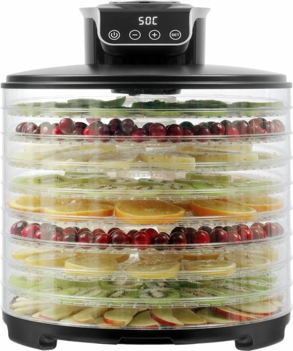 Tharëse ushqimi CONCEPT SO3010, e zezë/transparente
