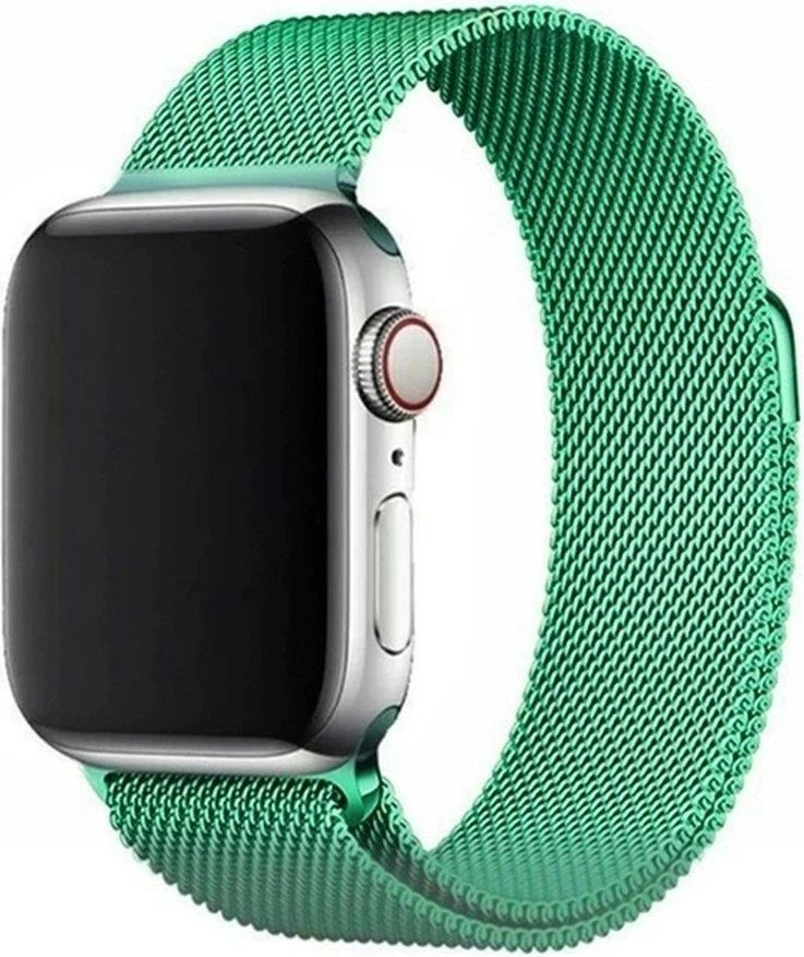 Rrip magnetik për Apple Watch Hurtel, çelik inox, për Apple Watch 7 41mm/9 45mm/8 45mm/7 45mm, Mint