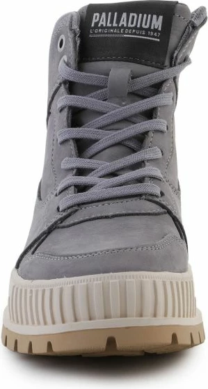 Atlete Palladium Pallashock HI SNK për femra, ngjyrë gri [Madhësia: 36]