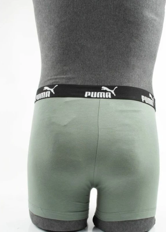 Të brendshme boxer Puma për meshkuj, gri [Madhësia: M]