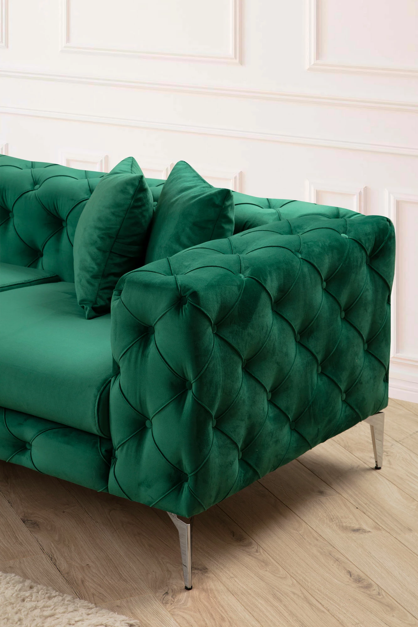 Këndare Como e gjelbër, Atelier del Sofa, anë e djathtë