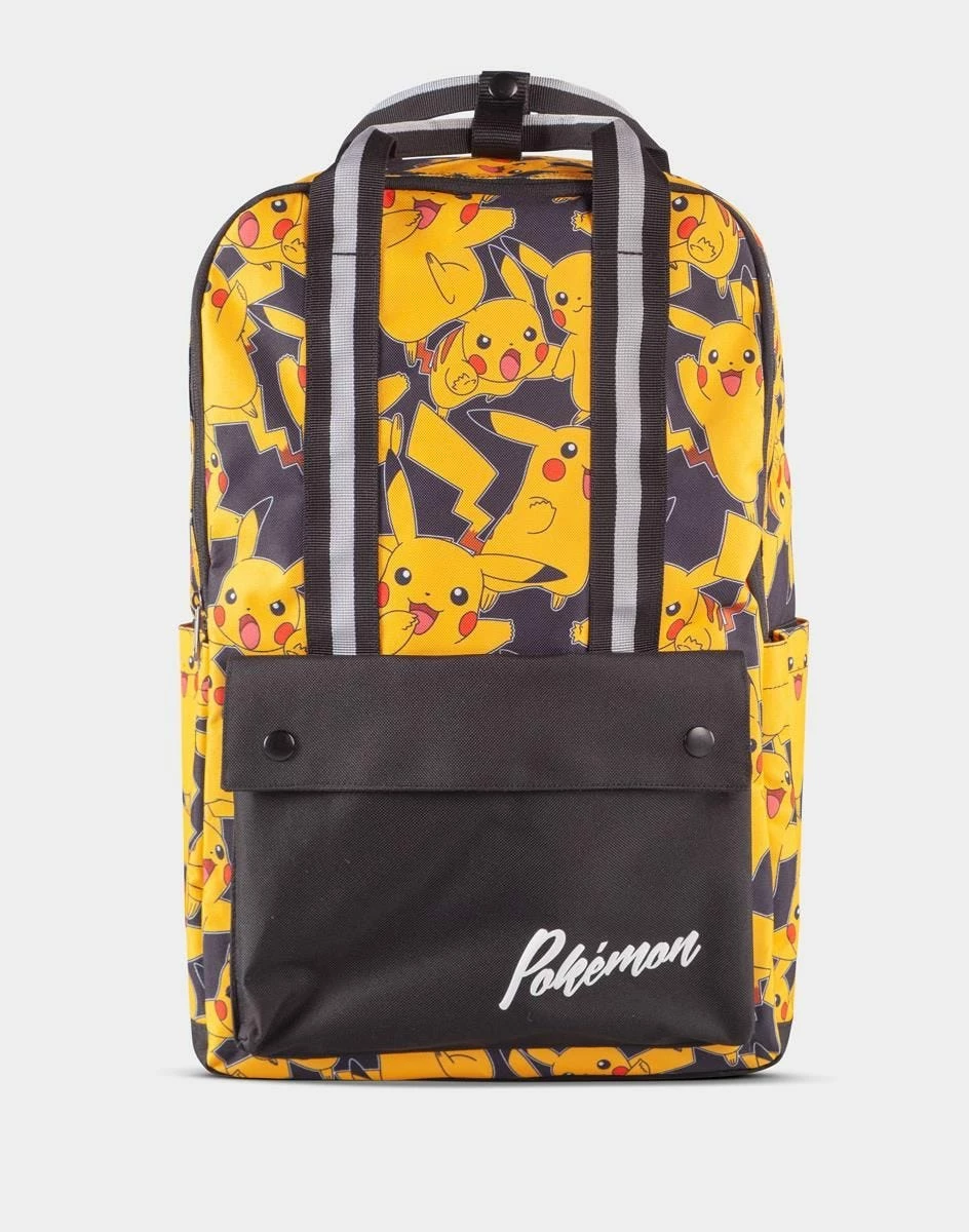 Çantë shpine Difuzed Pokémon Pikachu AOP, për laptop 15", poliester, e verdhë/zezë