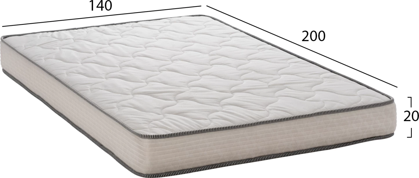 Dyshek DREAMTOPIA, seria RELIEF, 140x200