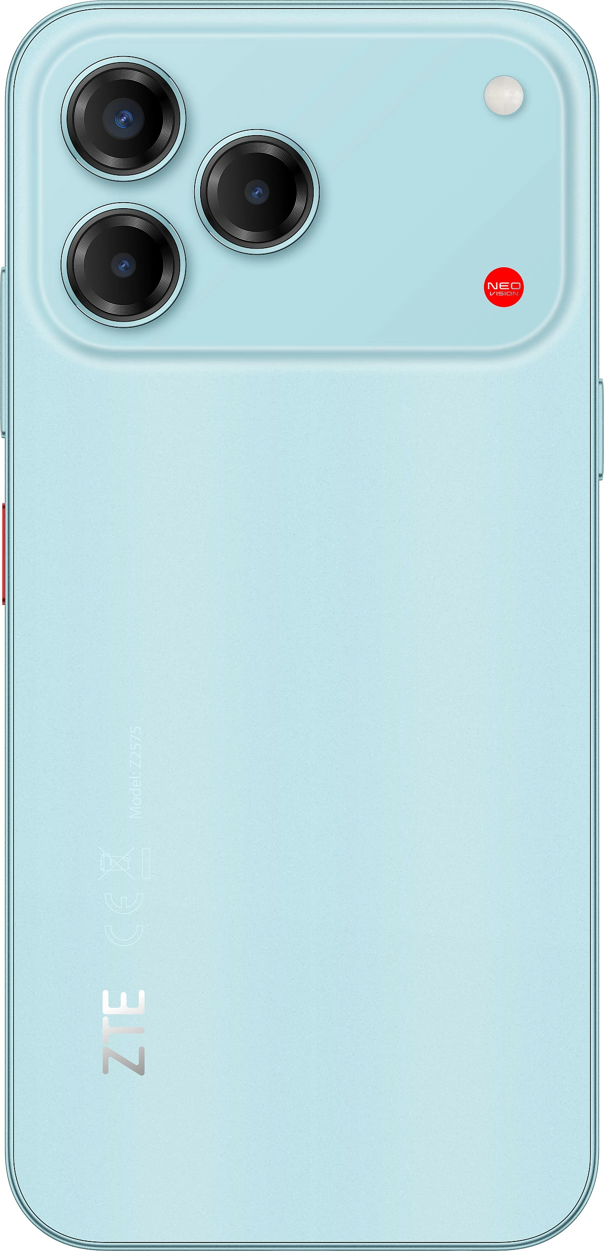 Celular ZTE V80 Vita, 4GB RAM, 256GB, cyan