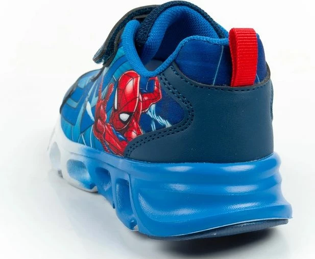 Atlete fëmijësh Leomil Spiderman me LED, të kaltra