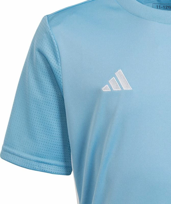 Fanellë futbolli për fëmijë adidas, blu [Madhësia: 152 cm]