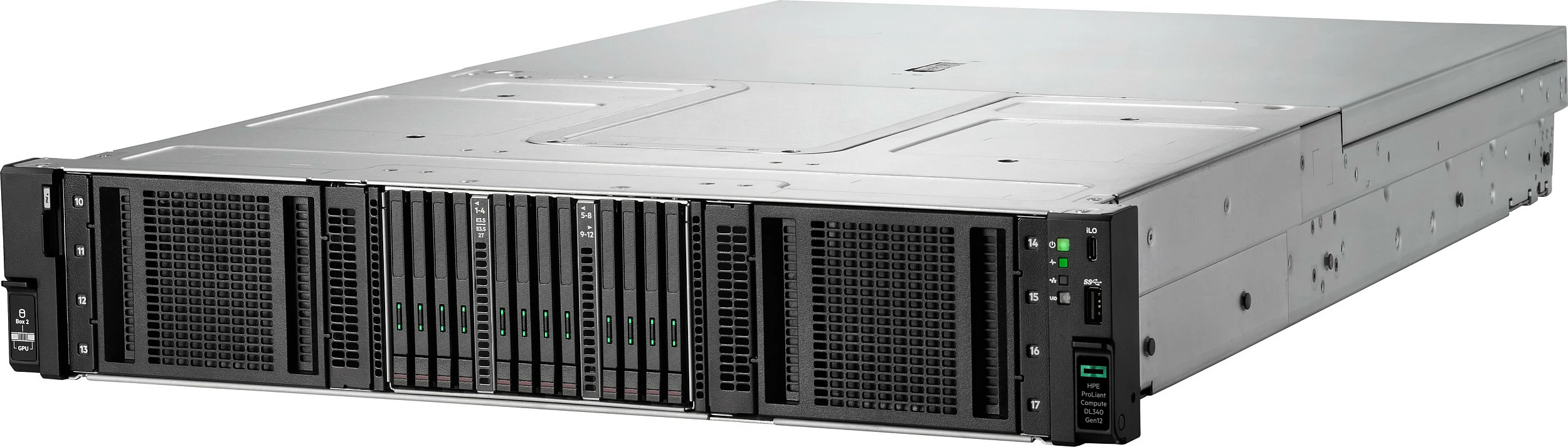 Server rack HPE ProLiant Compute DL340 Gen12, Xeon 6515P 16-Core 2.3GHz, 64GB DDR5, 8xSFF, 2x1000W