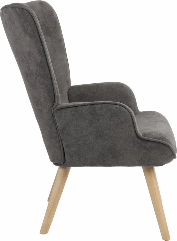 Fotel Amica, ngjyrë gri, 69x75x96