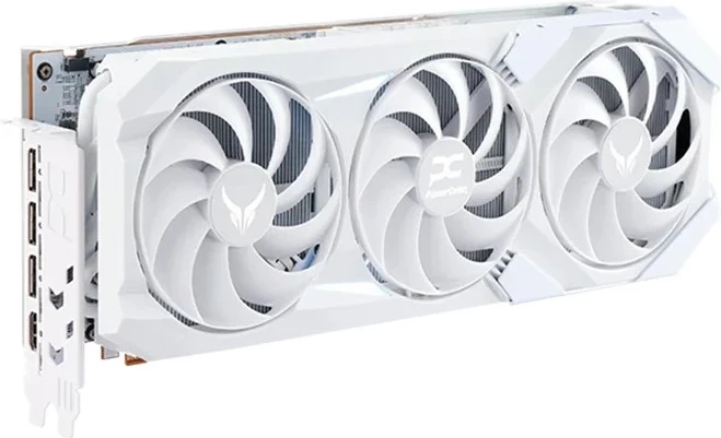 Kartelë grafike PowerColor Red Devil Radeon RX 9070 XT Spectral White, 16 GB GDDR6, e bardhë