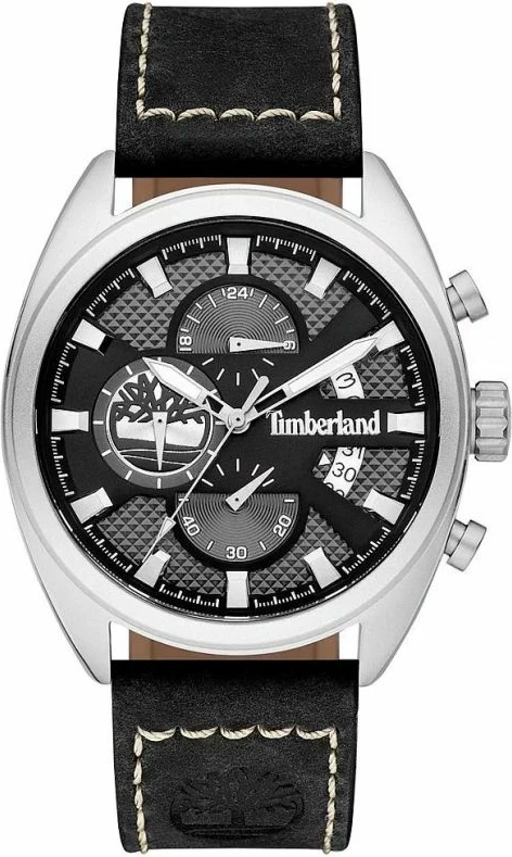 Orë dore meshkuj Timberland Seabrook TBL.15640JLS/02, e zezë, set me çantë