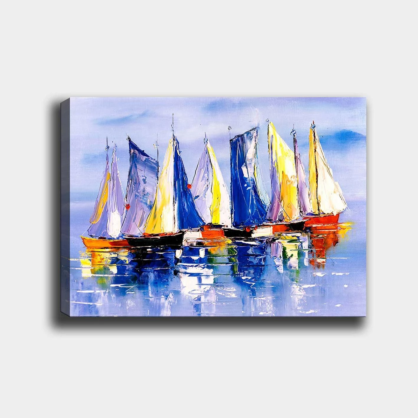 Pikturë dekorative në kanavacë, shumëngjyrëshe, 70x100cm, 619226807_70100
