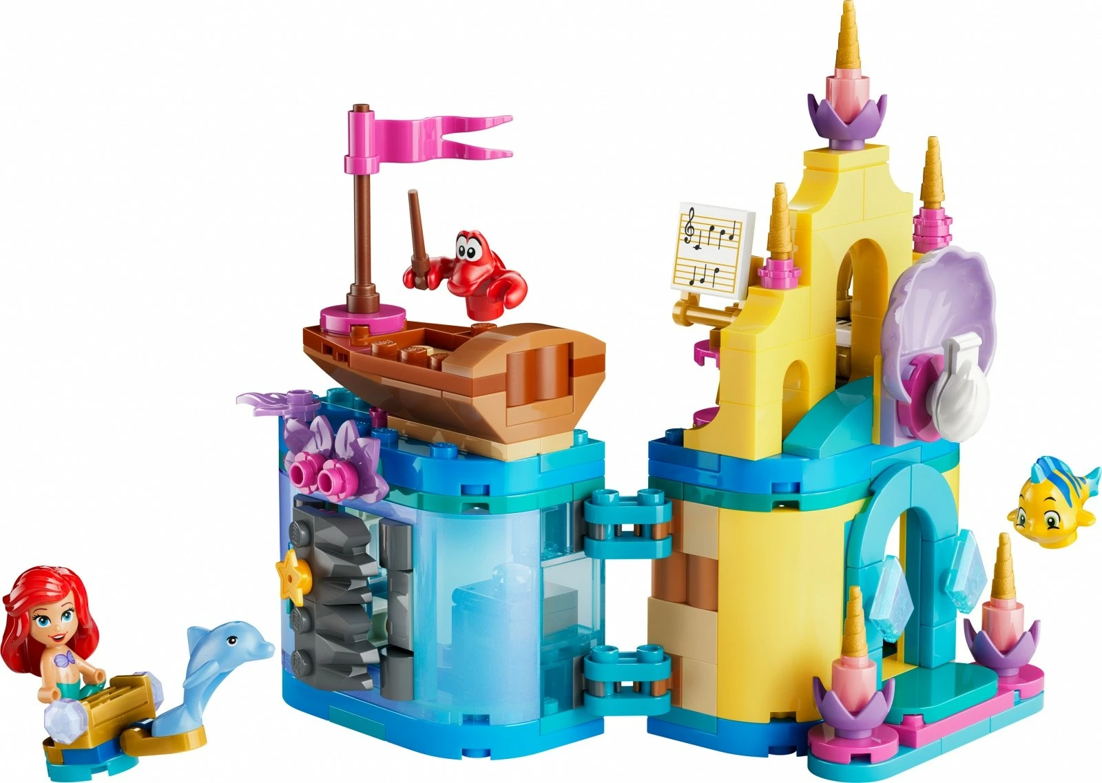 Set LEGO Disney Princess 43285 pallat mini magjik i Ariel, 179 pjesë, 5+