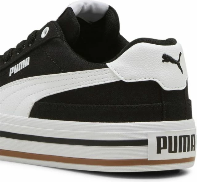 Këpucë për fëmijë Puma, të bardha dhe të zeza