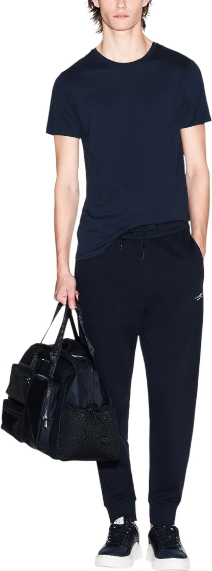 Pantallona sportive për meshkuj Armani Exchange XM001299 AF20934, të kaltërta të errëta [Madhësia: L]
