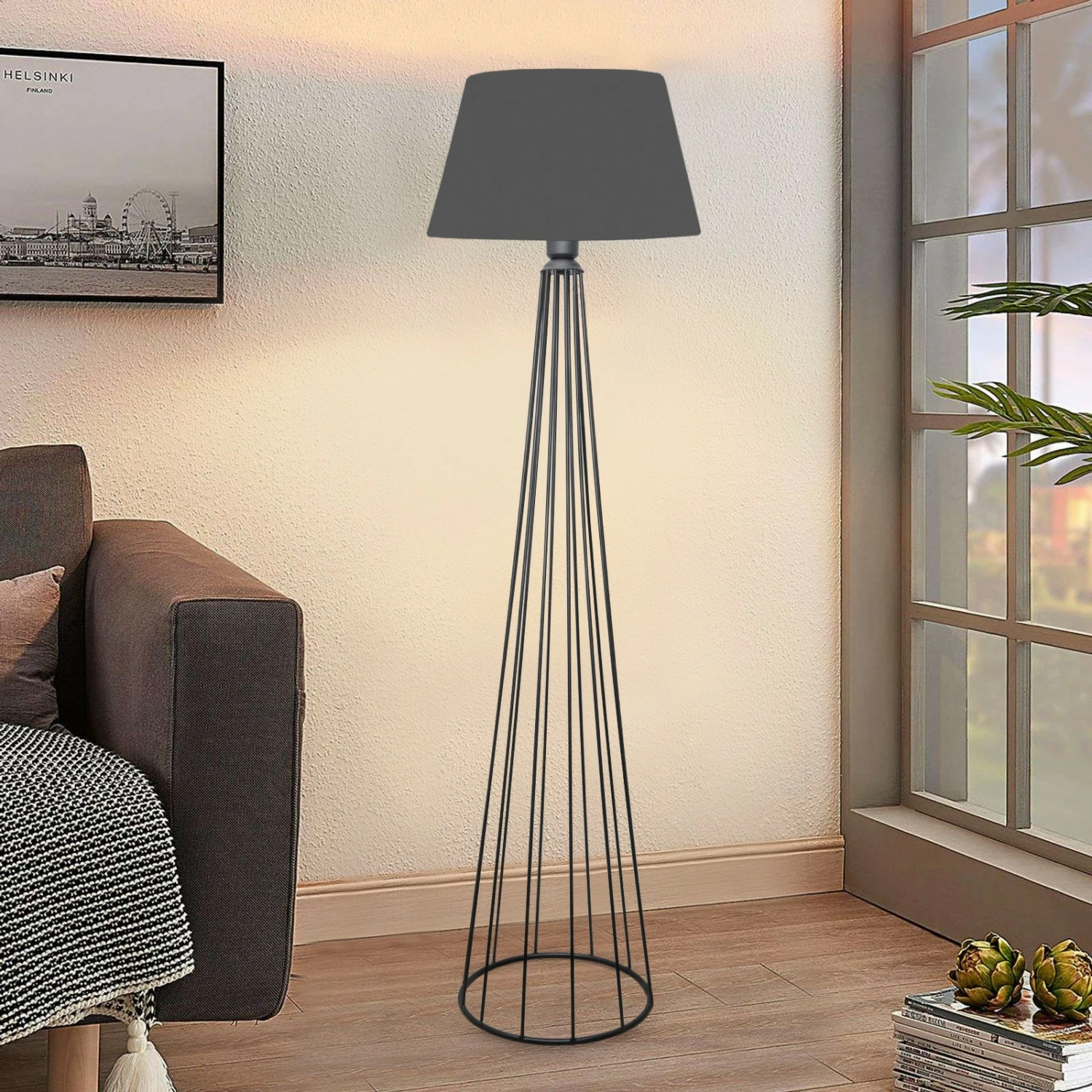 Llambë dyshemeje Opviq, anthracite, AYD-3040