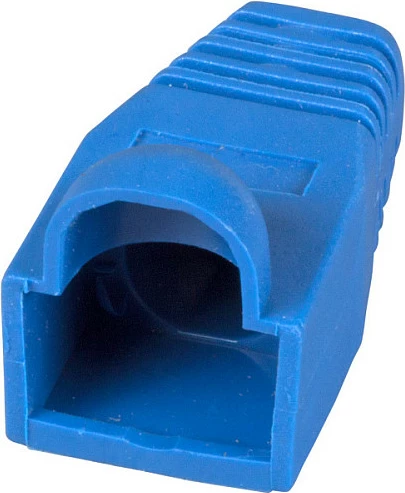 Mbrojtëse konektori RJ-45 EFB Elektronik 37546.7-100, paketim 100 copë, blu