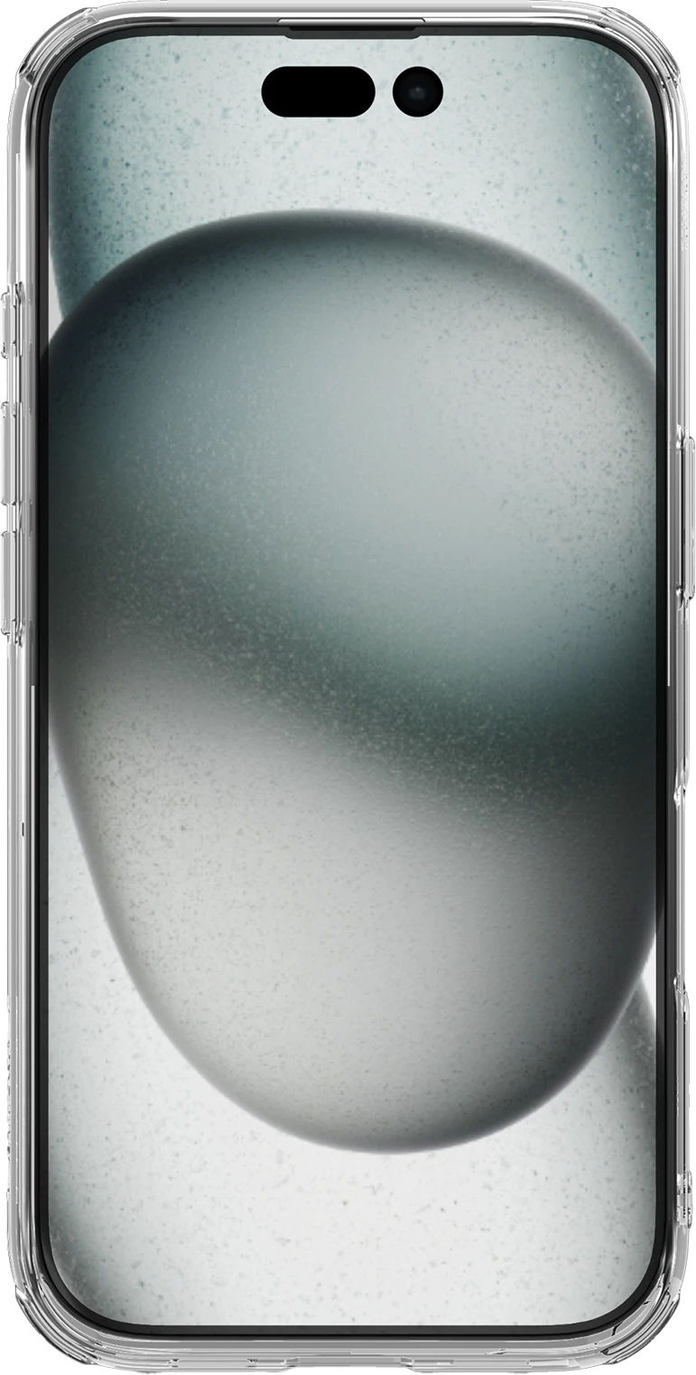 Mbështjellës Nillkin Nature Pro për iPhone 16, transparent dhe bardhë