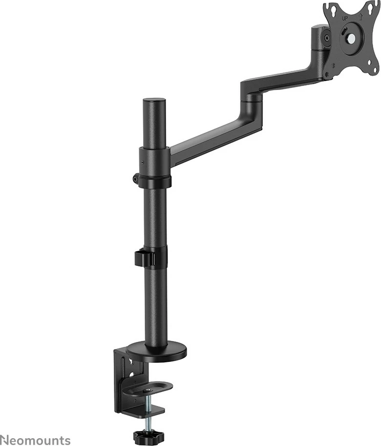 Krah monitori Neomounts DS60-425BL1, 17-27 inç, kapëse/gromet, 8 kg, e zezë